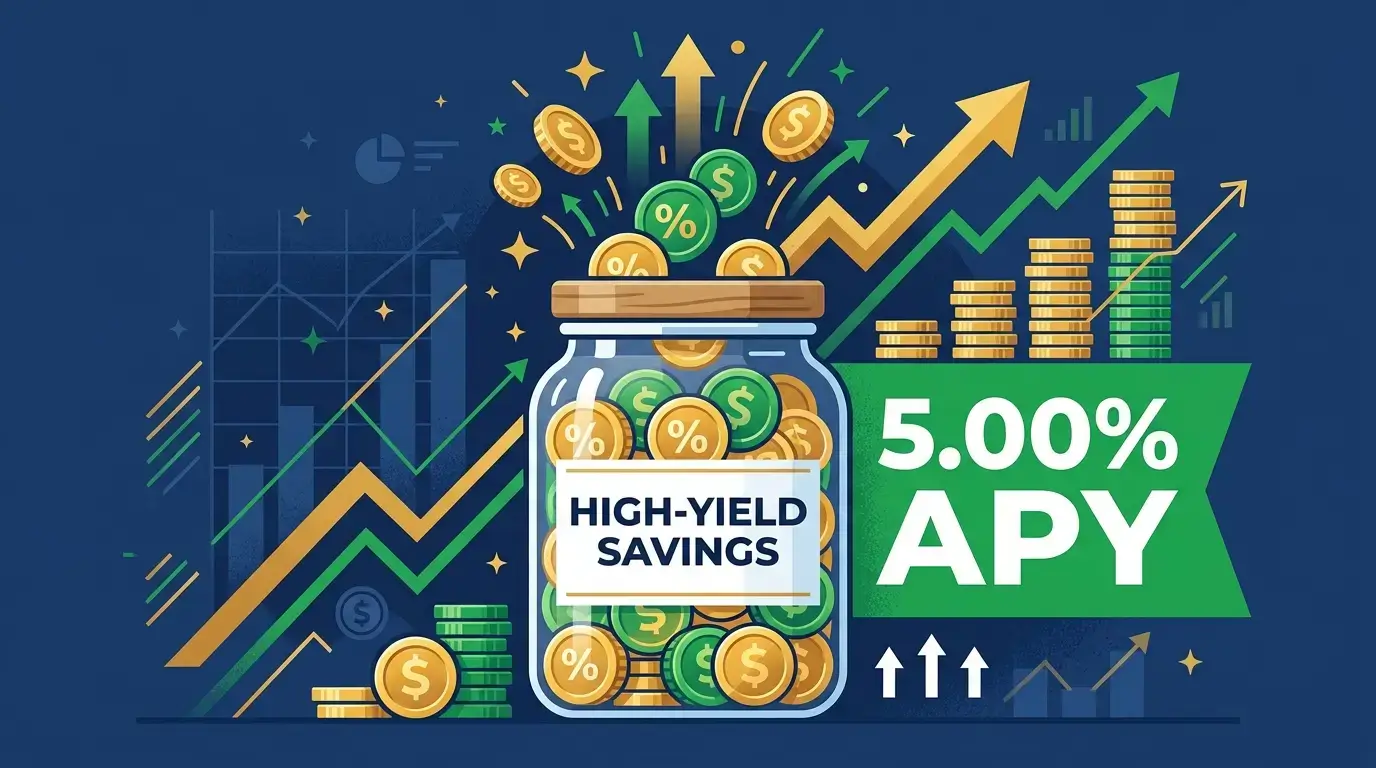 what is APY annual percentage yield savings account illustration
